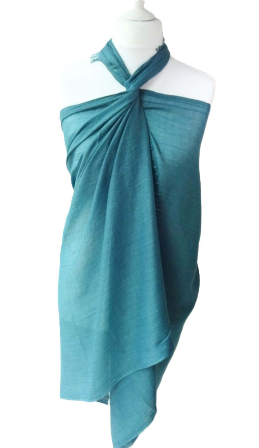Super Soft Oversized Plain Sarong - plain-colour-super-soft-lightweight-sarong-beach-cover-up-holiday-dress-Sarong
