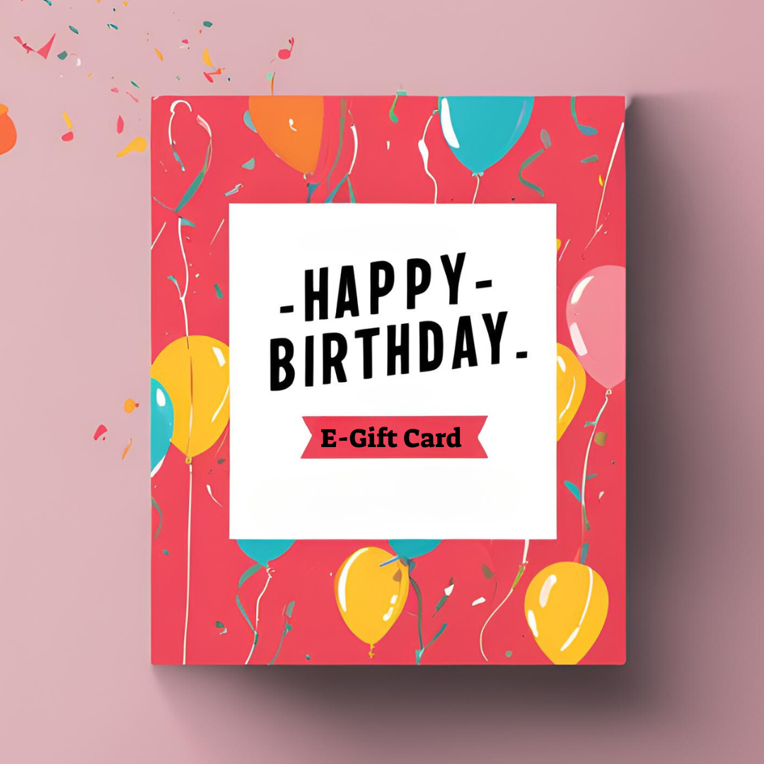 Aurora's Array: Balloons Happy Birthday E-Gift Card