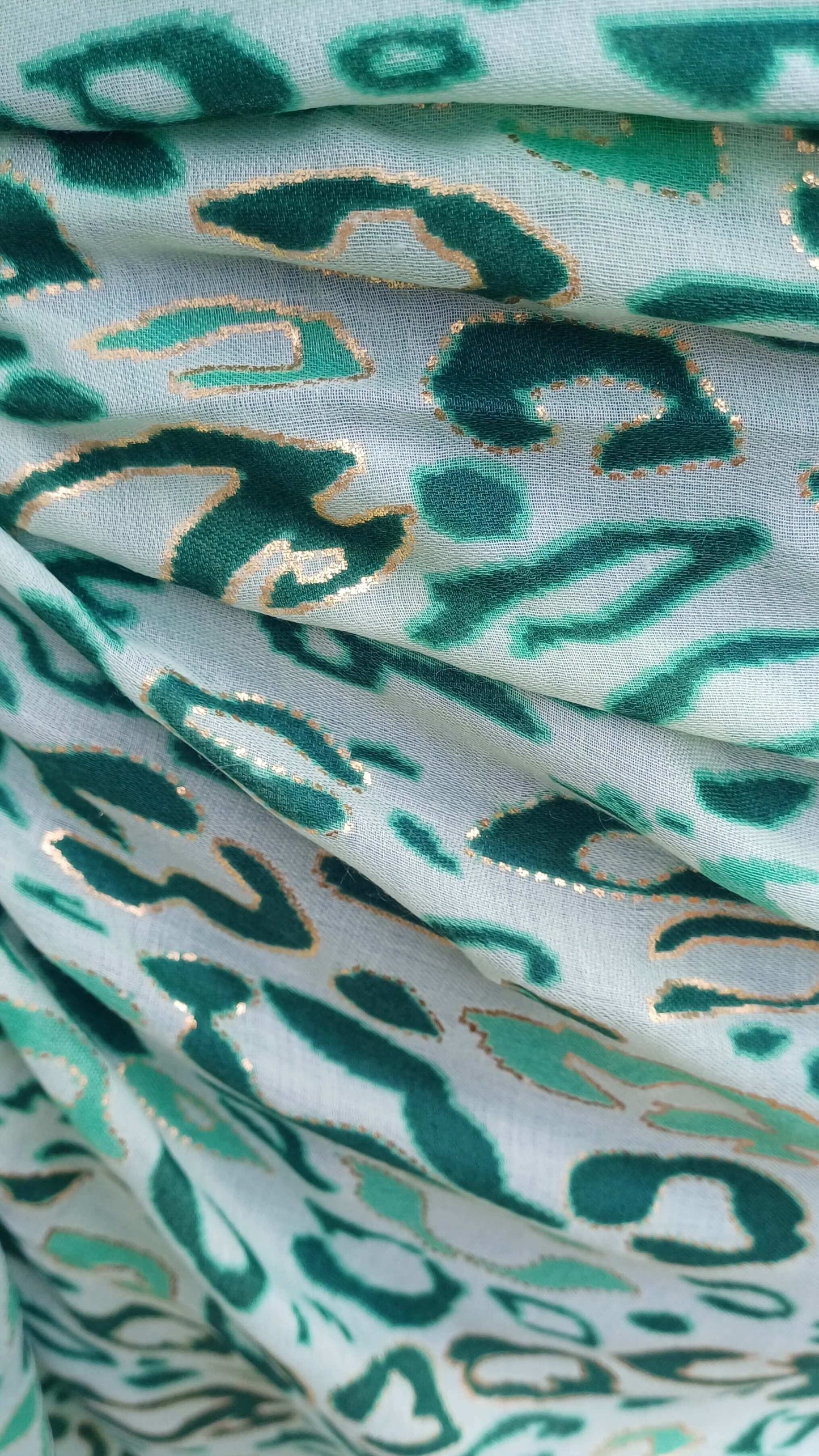 Leopard Print Lightweight Soft Scarf