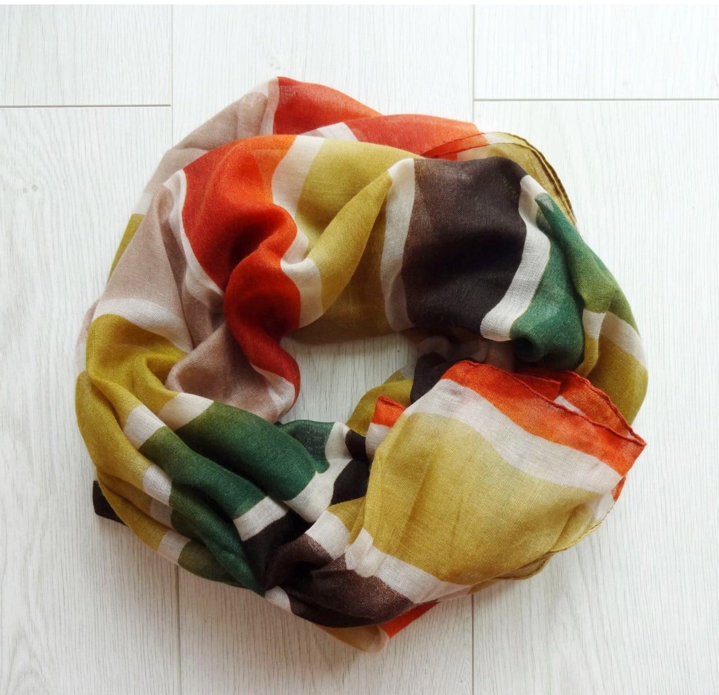 Rainbow Tie Dye Print Super Soft Lightweight Scarf|Wrap|Shawl - rainbow-tie-dye-print-super-soft-lightweight-scarf-wrap-shawl-Scarf