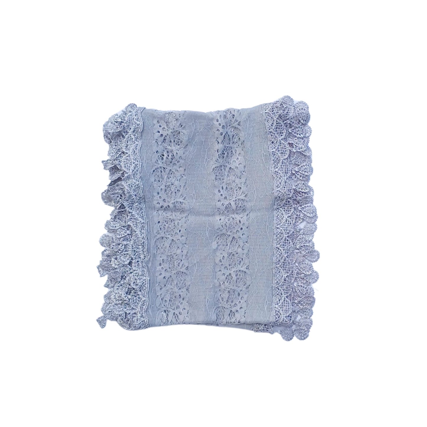Pretty Leaves Lace Scarf – Lightweight & Delicate