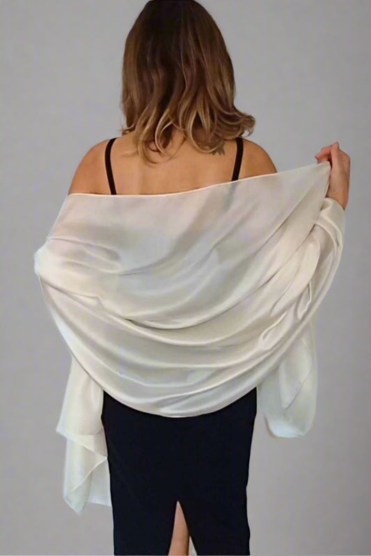 Luxe Lightweight Silk Shawl Scarf