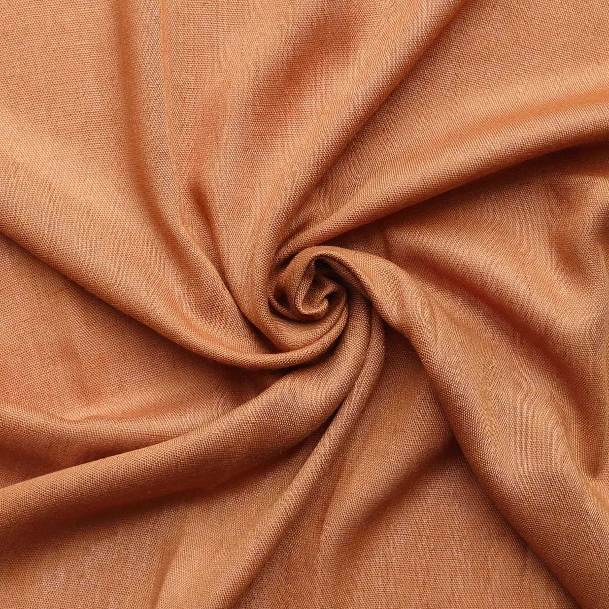 Camel Brown pashmina wrap – swirl fabric detail, soft lightweight texture