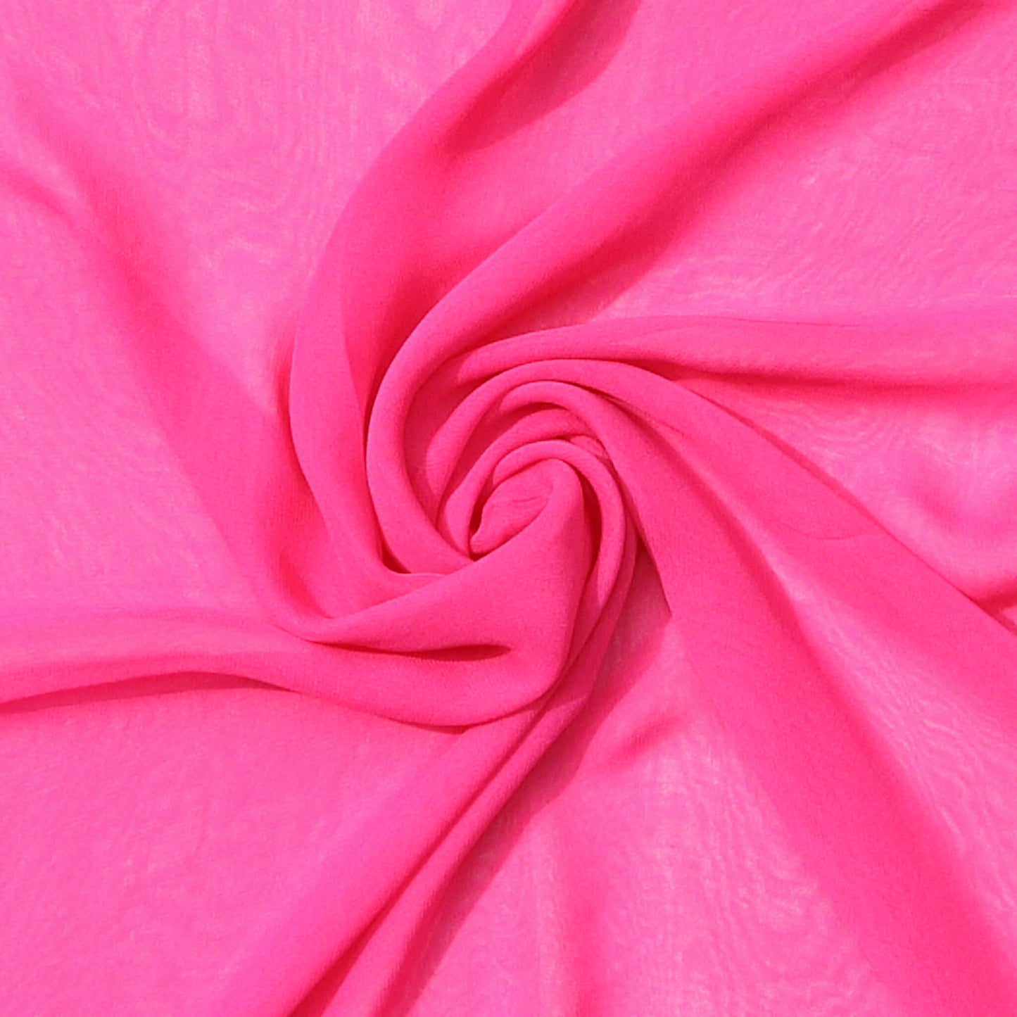 Hot pink chiffon scarf – bold sheer wrap with airy texture, lightweight and eye-catching accessory, Aurora’s Array bright pink scarf