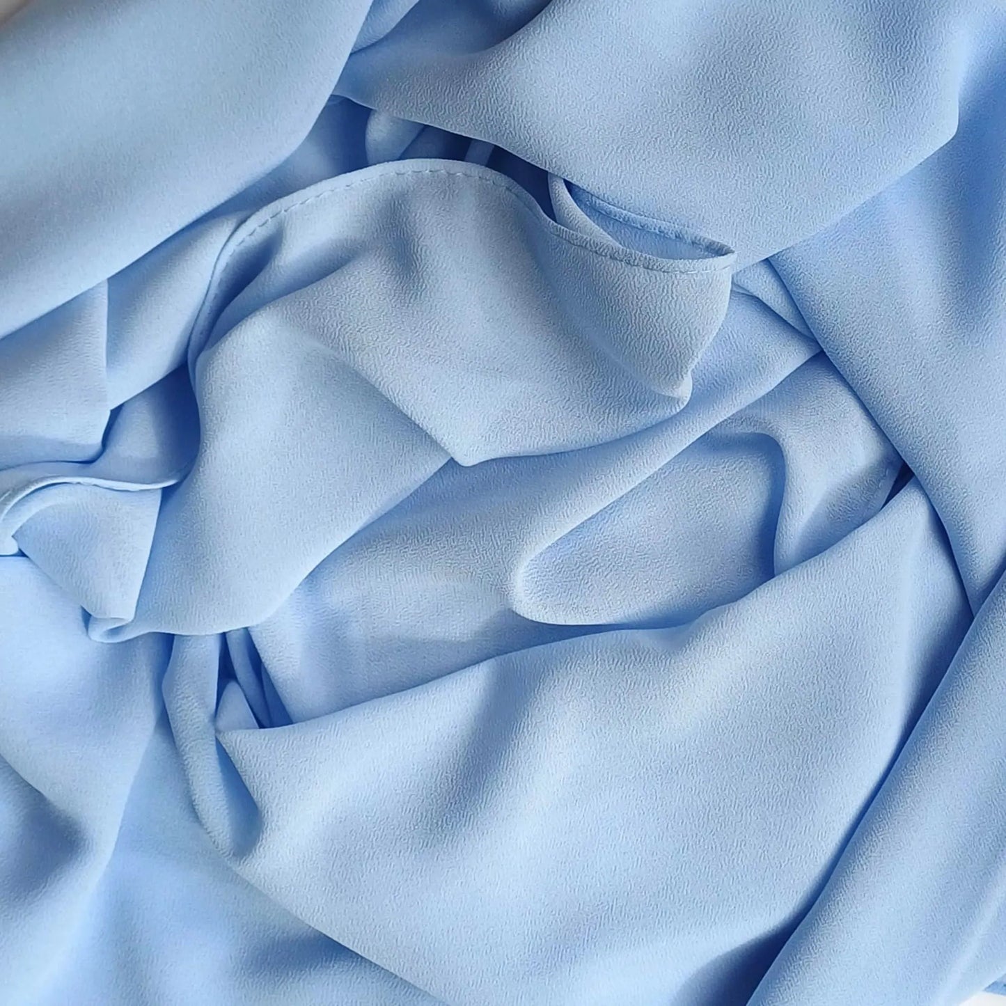 Chiffon Scarf | Lightweight Plain Georgette Wrap