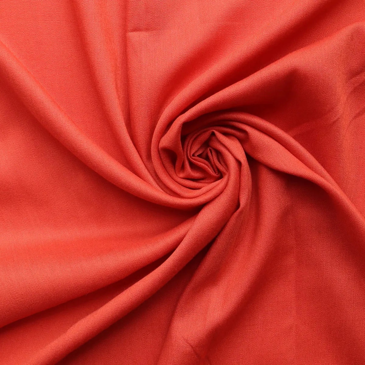 Orange Red pashmina wrap – swirl fabric detail, soft lightweight texture