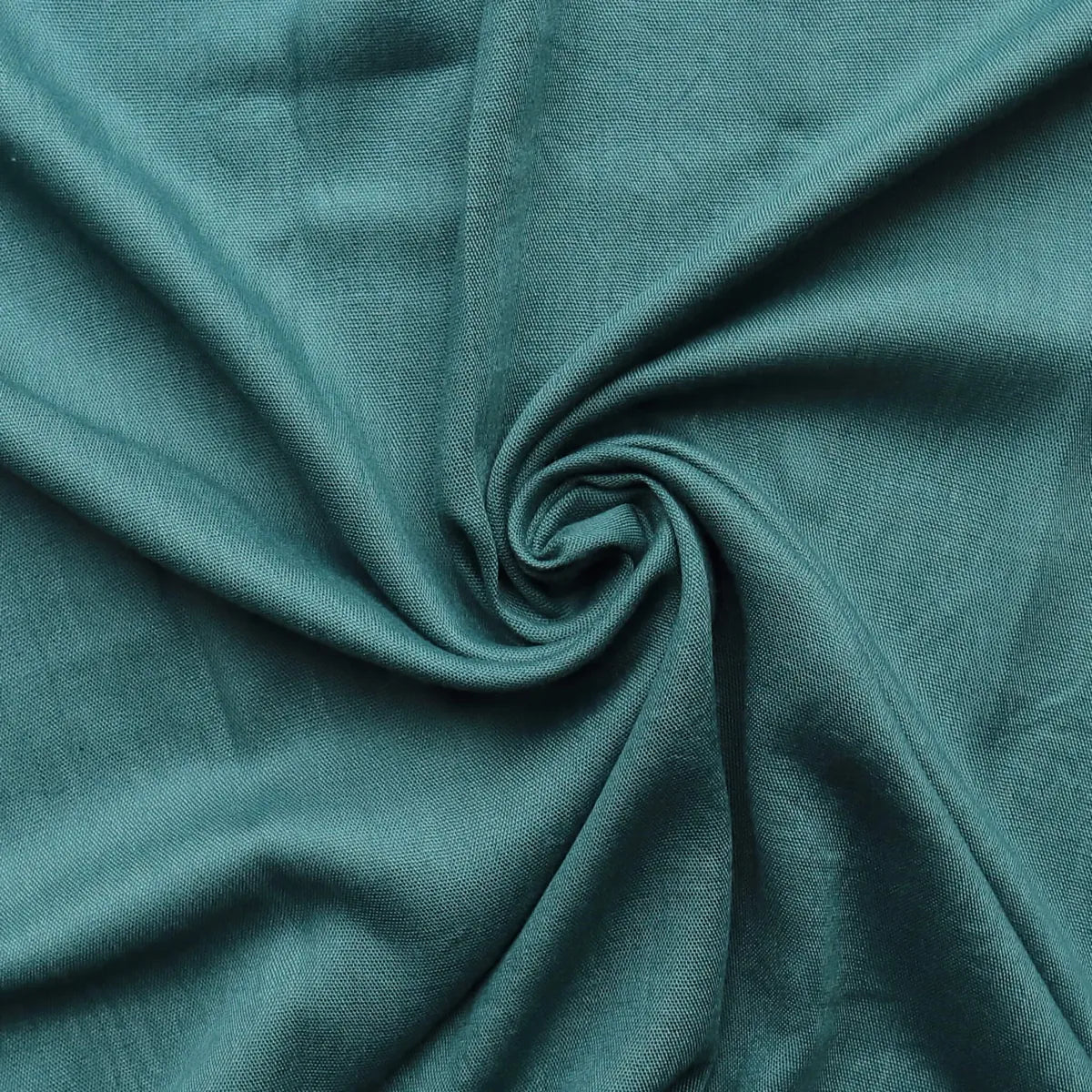 Petrol Green pashmina wrap – swirl fabric detail, soft lightweight texture