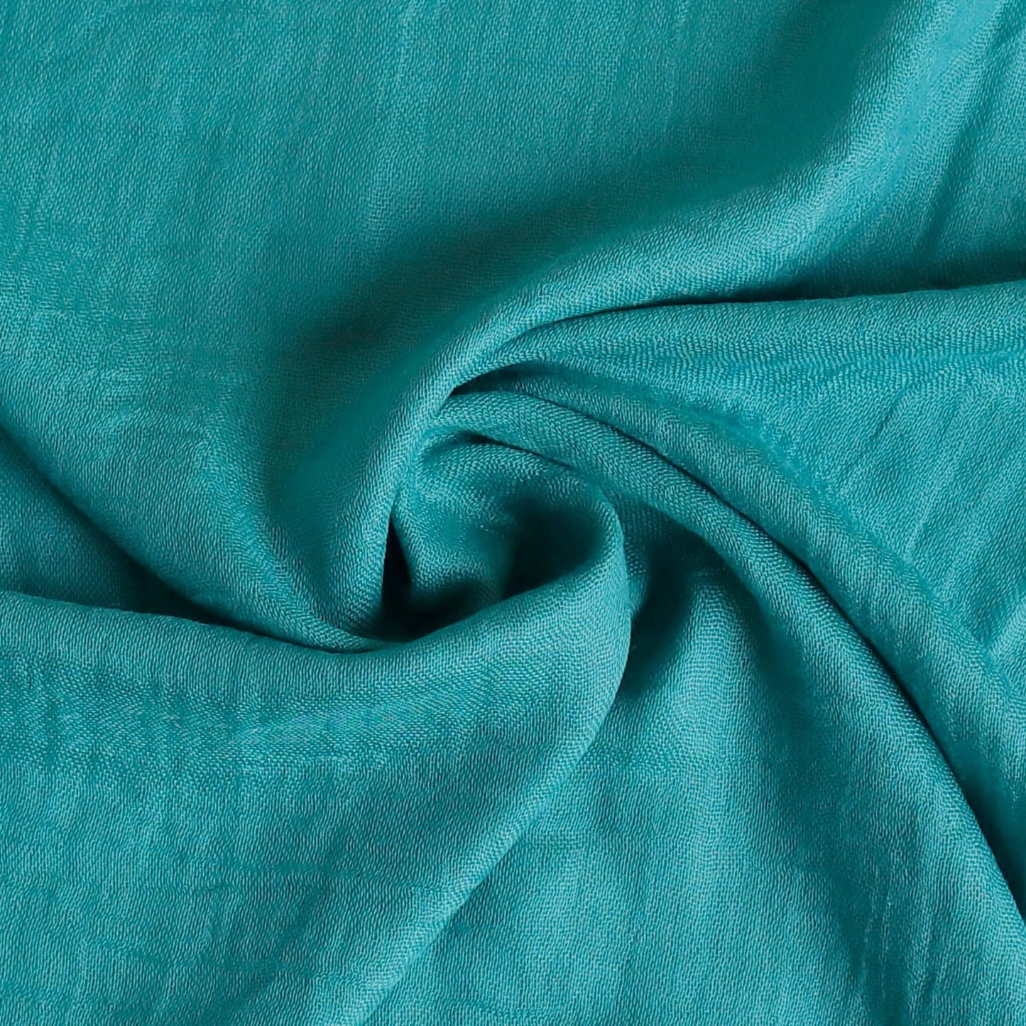 A soft, large plain vibrant turquoise teal coloured scarf shawl made from a blend of cotton and modal. perfect for summer, spring, autumn, winter. - Aurora's Array