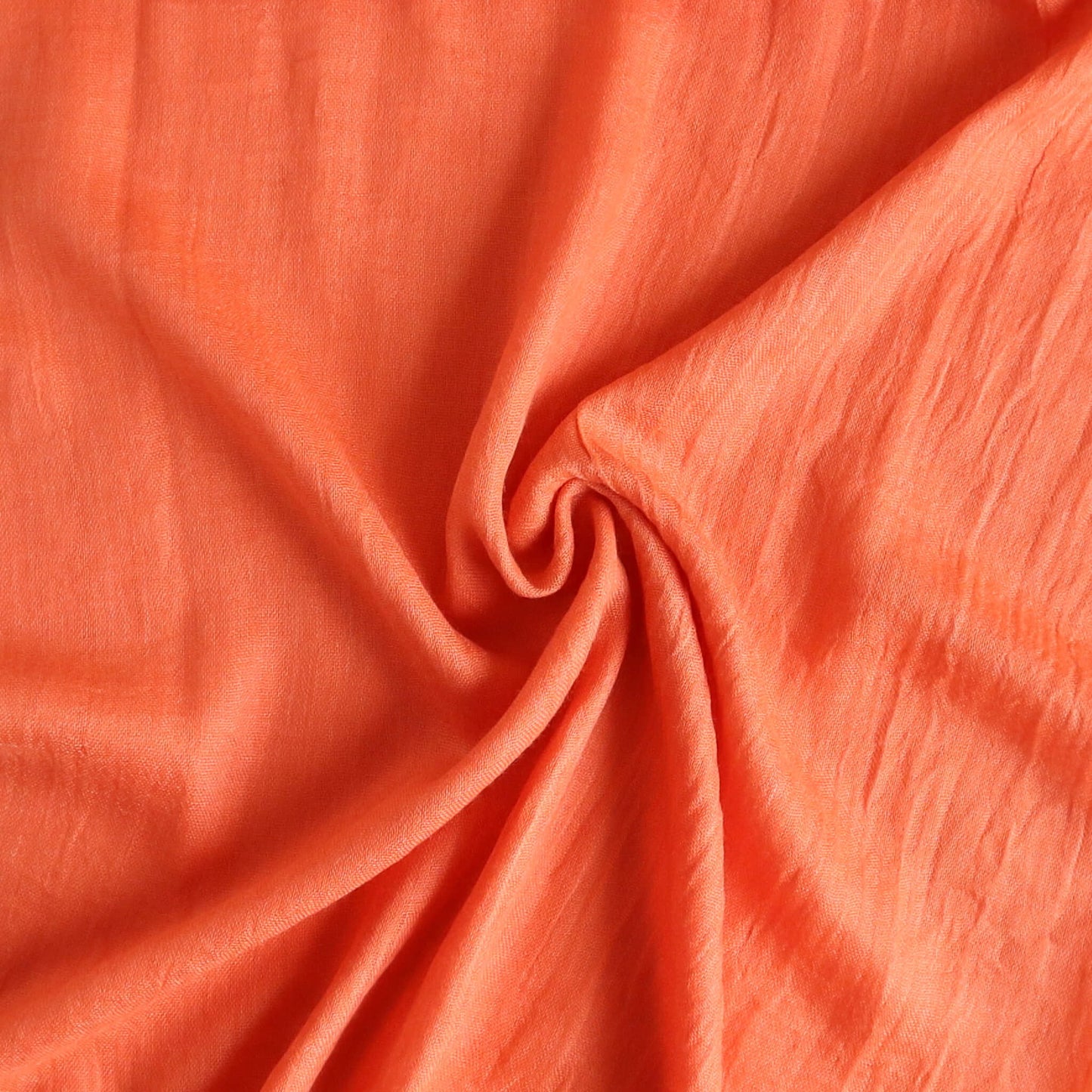 A soft, large plain bright orange coloured scarf shawl made from a blend of cotton and modal. perfect for summer, spring, autumn, winter. - Aurora's Array