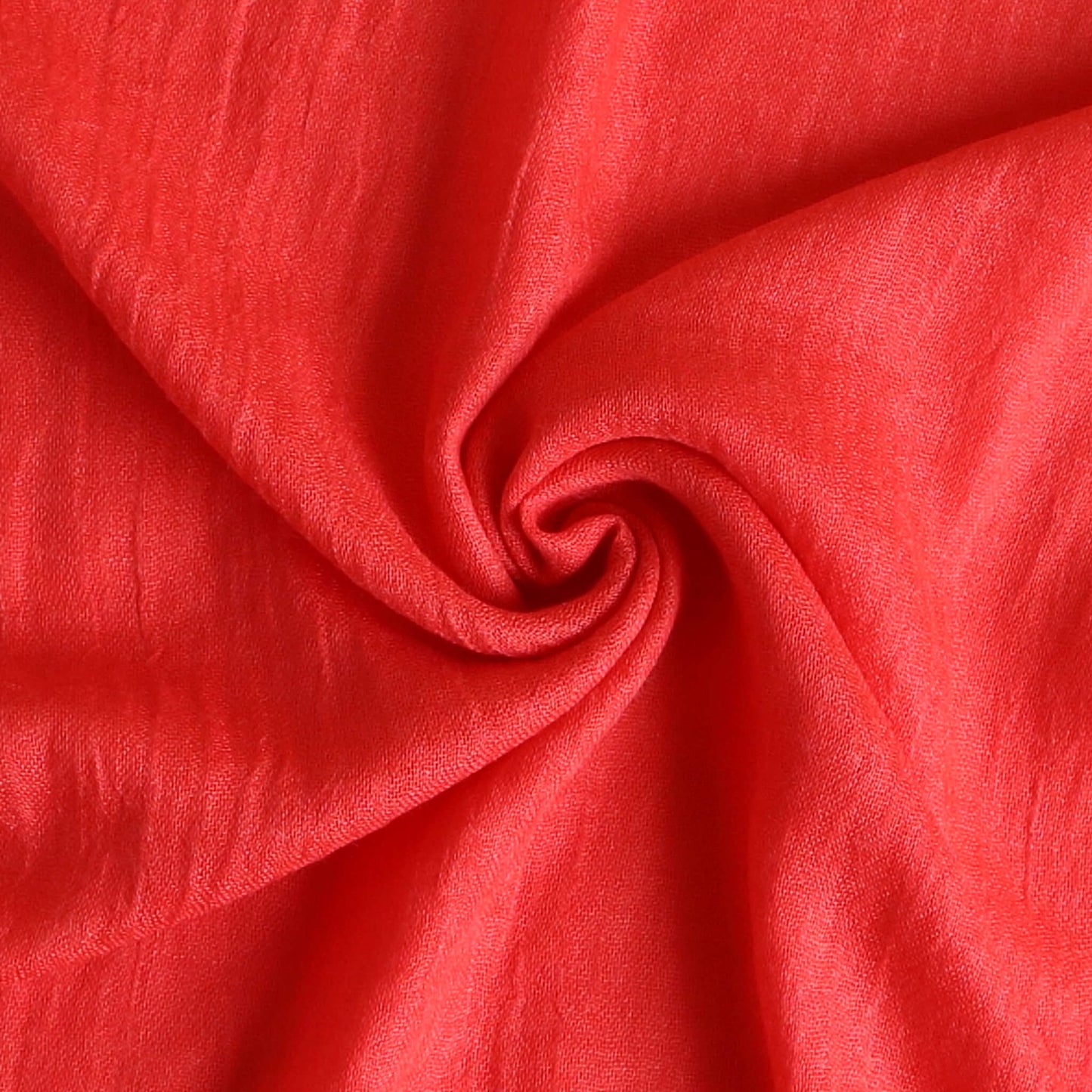 A soft, large plain bright red coloured scarf shawl made from a blend of cotton and modal. perfect for summer, spring, autumn, winter. - Aurora's Array