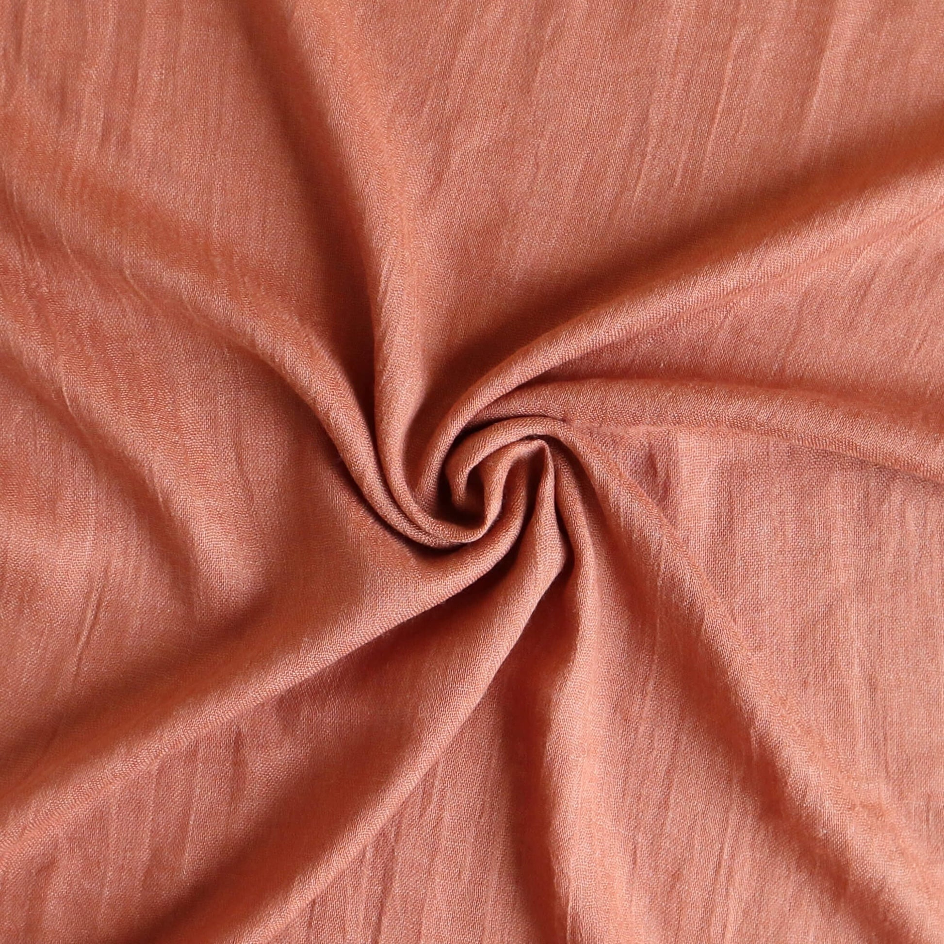 A soft, large plain clay brown coloured scarf shawl made from a blend of cotton and modal. perfect for summer, spring, autumn, winter. - Aurora's Array