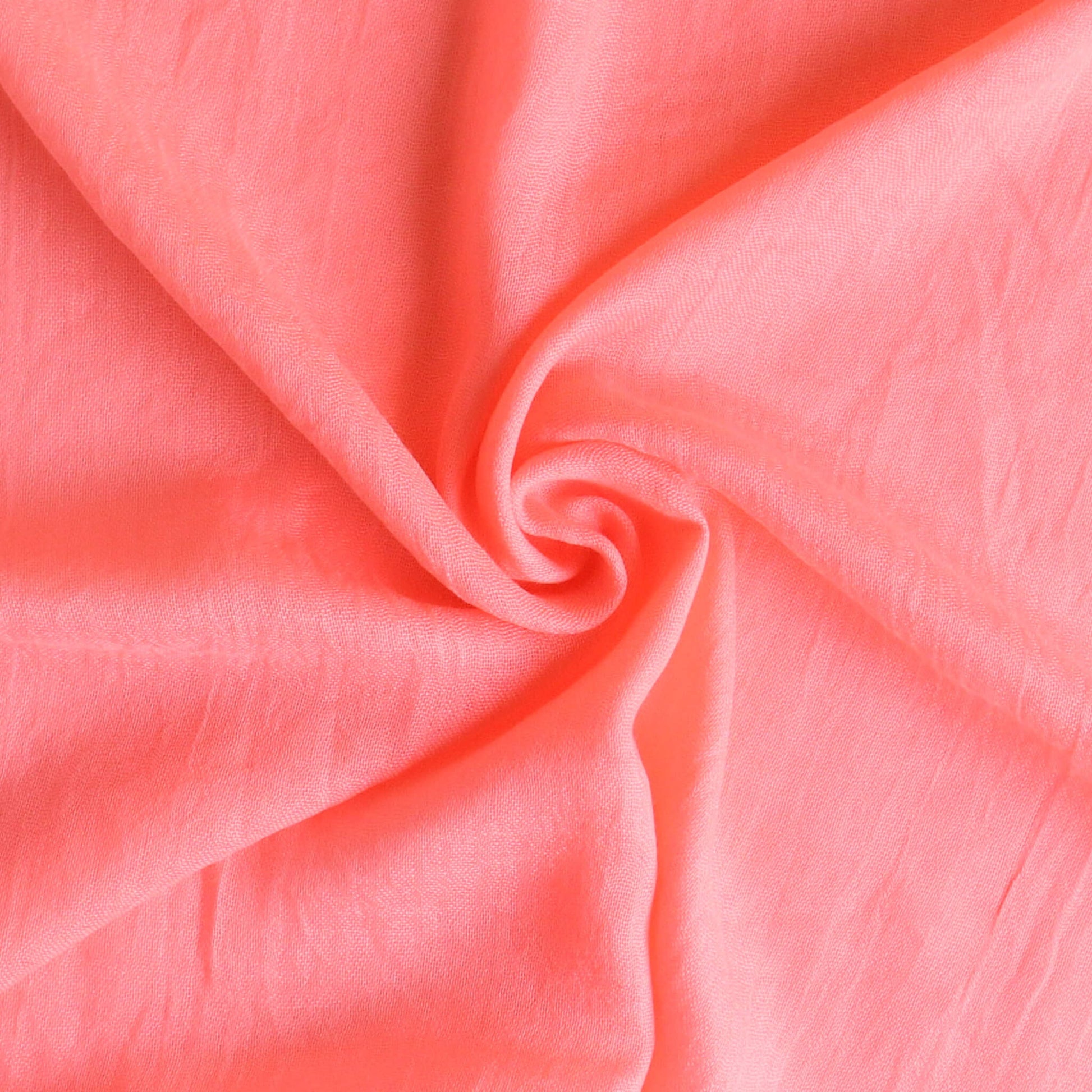 A soft, large plain coral pink coloured scarf made from a blend of cotton and modal. perfect for summer, spring, autumn, winter. - Aurora's Array