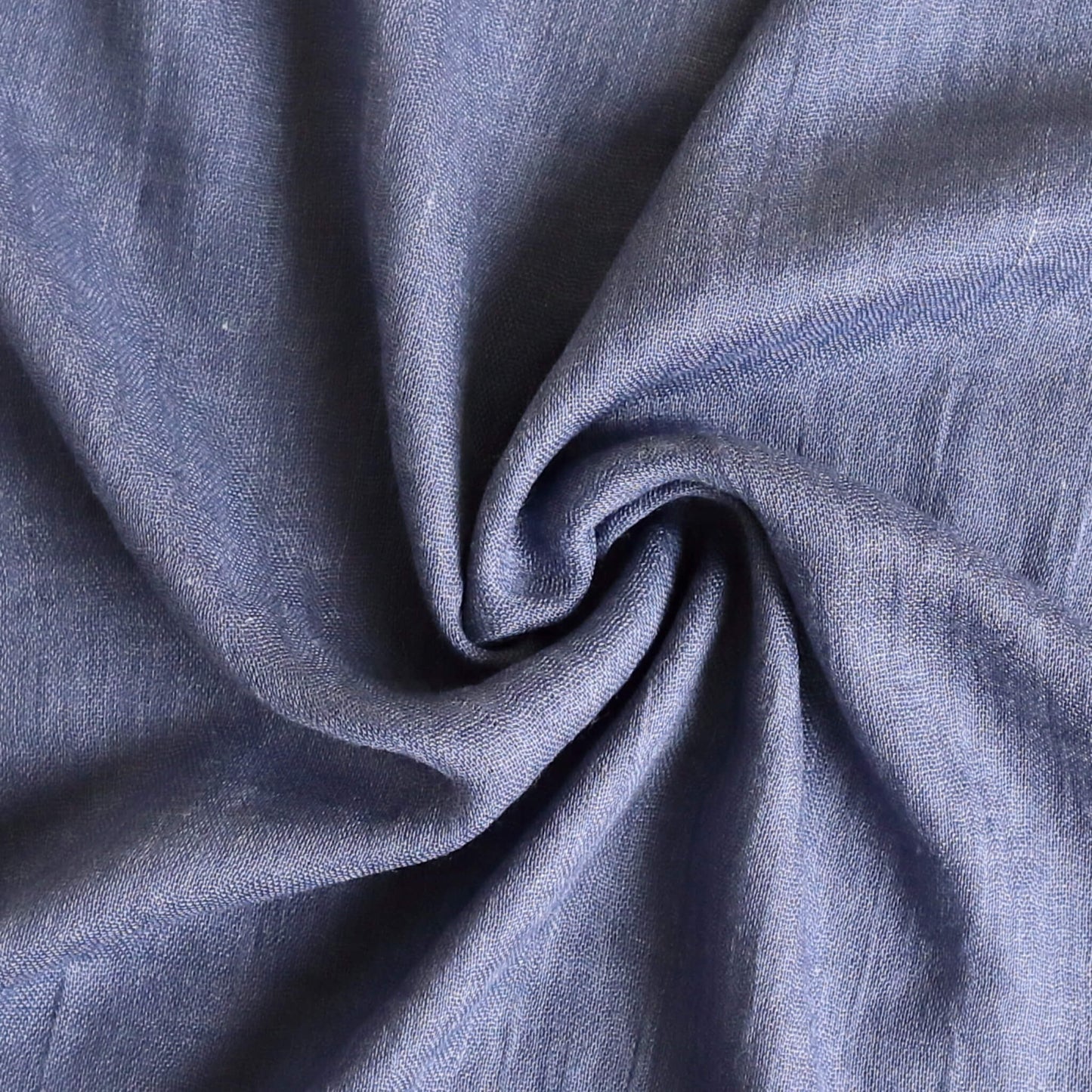 A soft, large plain denim blue coloured scarf made from a blend of cotton and modal. perfect for summer, spring, autumn, winter. - Aurora's Array