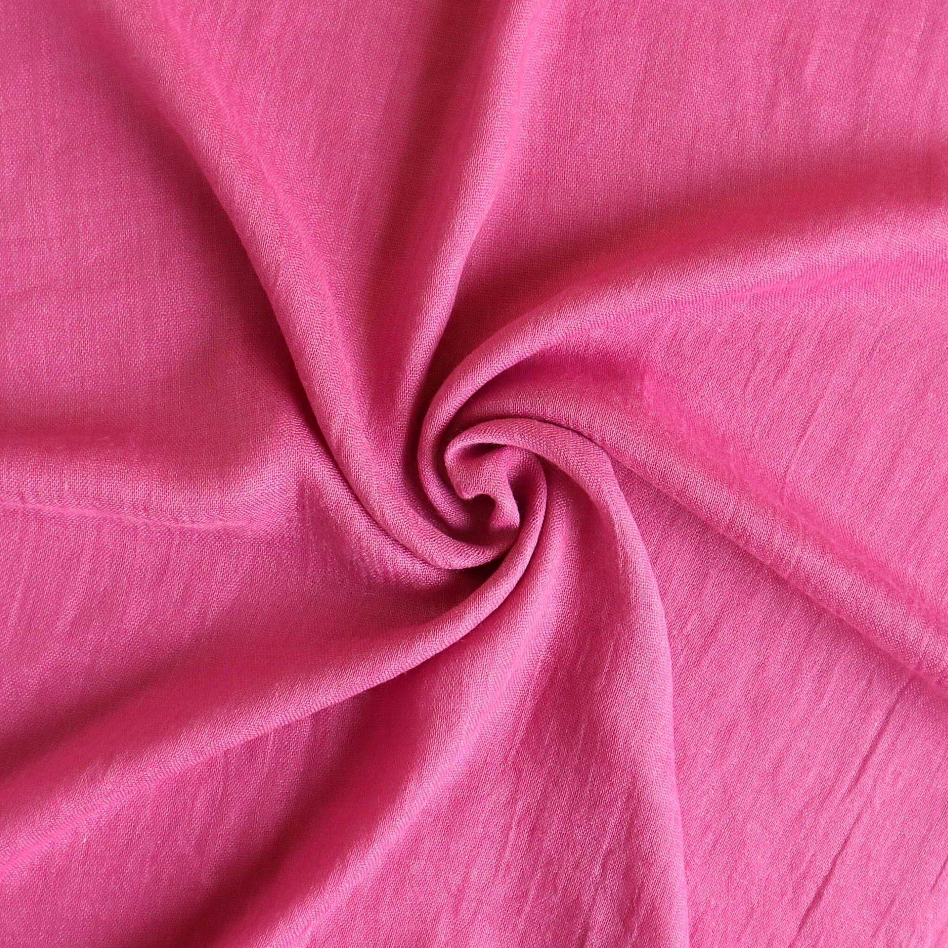 A soft, large plain fuchsia pink coloured scarf made from a blend of cotton and modal. perfect for summer, spring, autumn, winter. - Aurora's Array