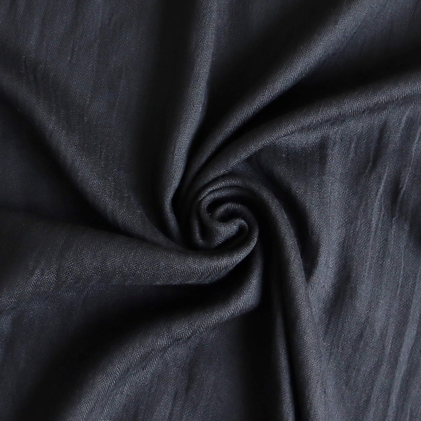 A soft, large plain jet black coloured scarf shawl made from a blend of cotton and modal. perfect for summer, spring, autumn, winter. - Aurora's Array