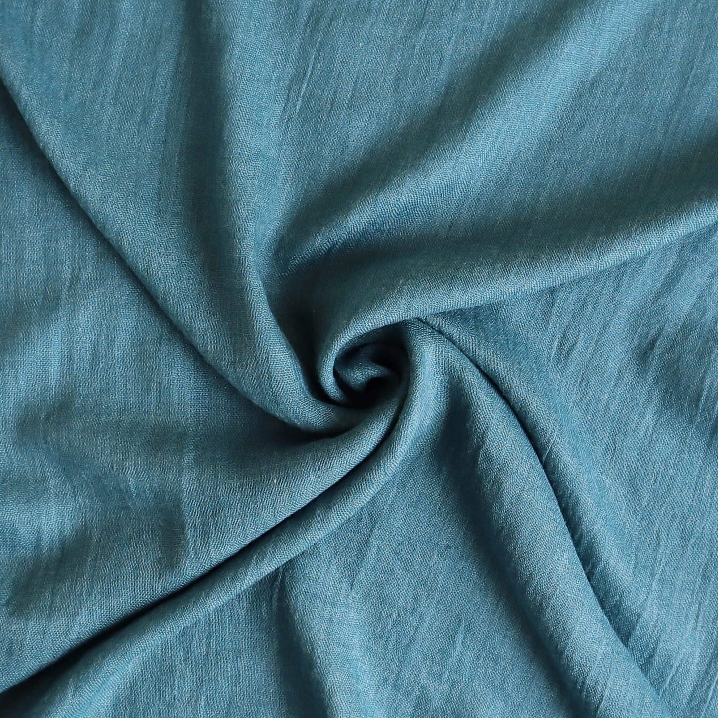 A soft, large plain teal-colored scarf made from a blend of cotton and modal. perfect for summer, spring, autumn, winter. - Aurora's Array
