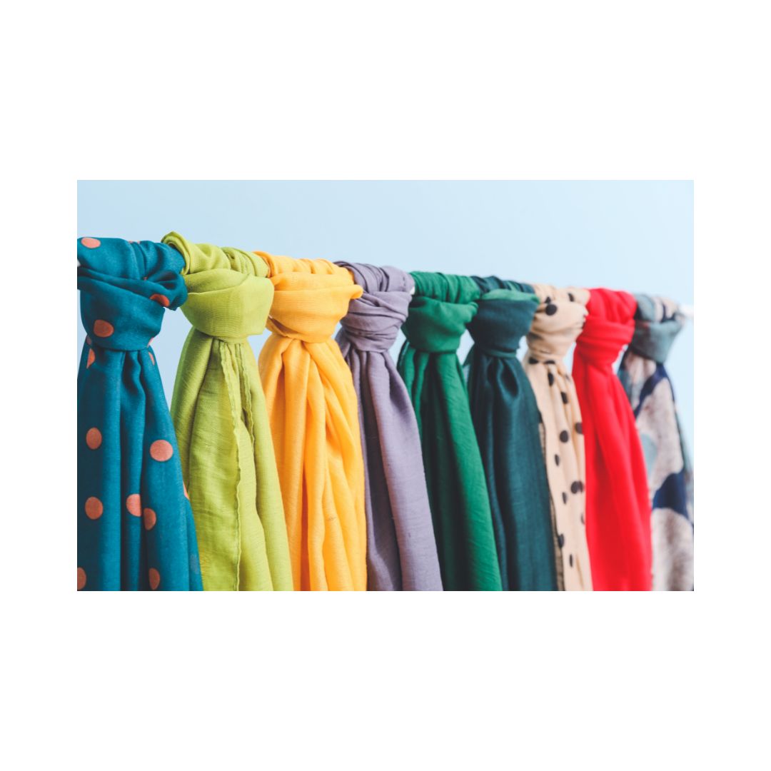 Lightweight  Scarves Collection Aurora's Array