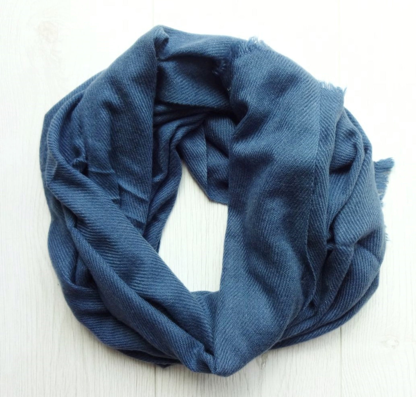 Handmade Plain Cashmere Scarf