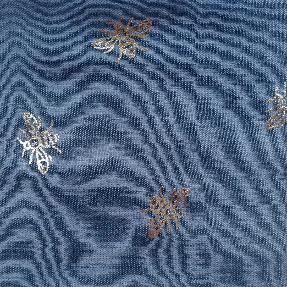 Silver Sparkle Bee Scarf