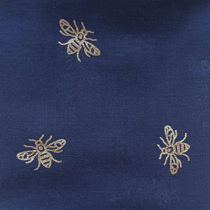 Silver Sparkle Bee Scarf