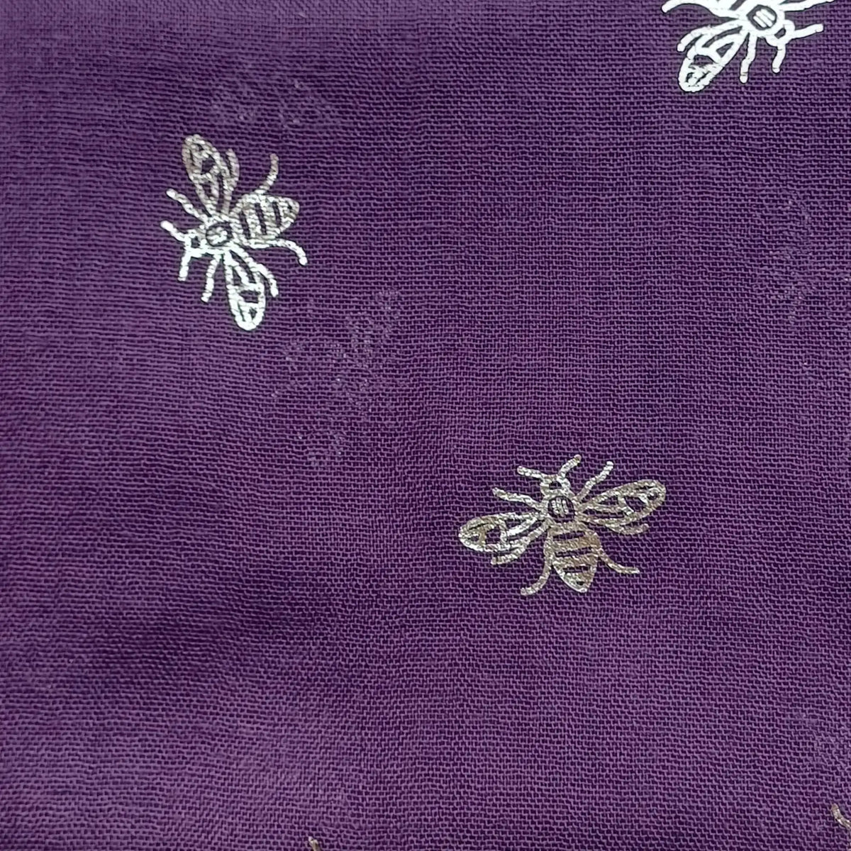 Silver Sparkle Bee Scarf