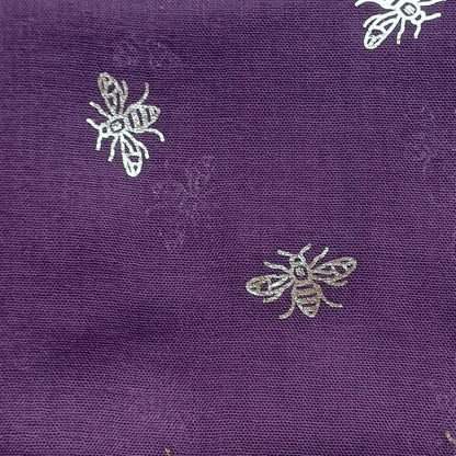 Silver Sparkle Bee Scarf
