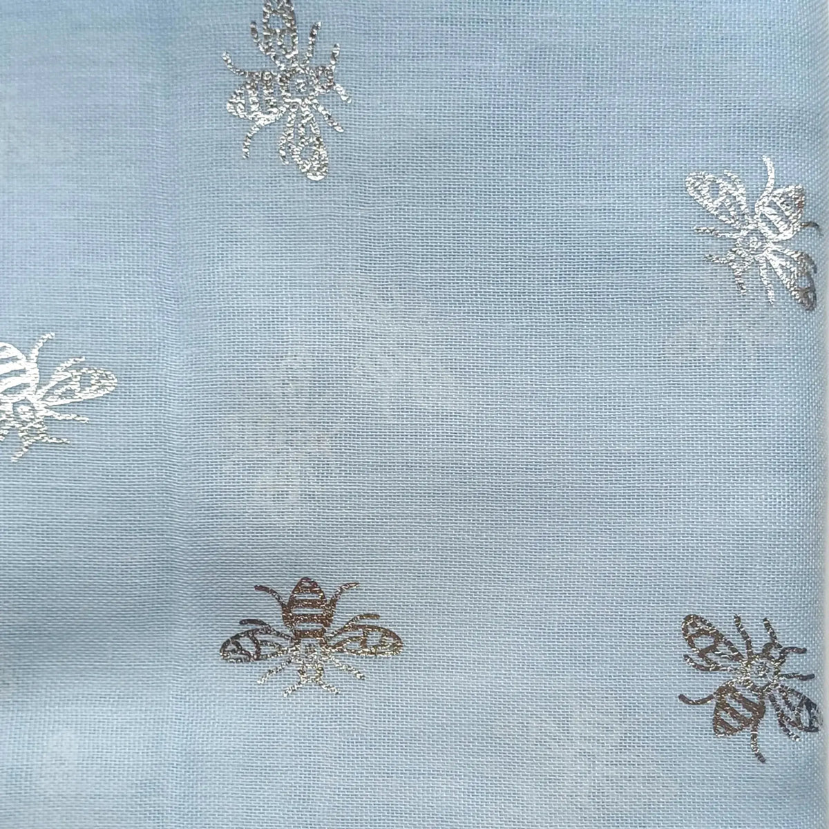 Silver Sparkle Bee Scarf