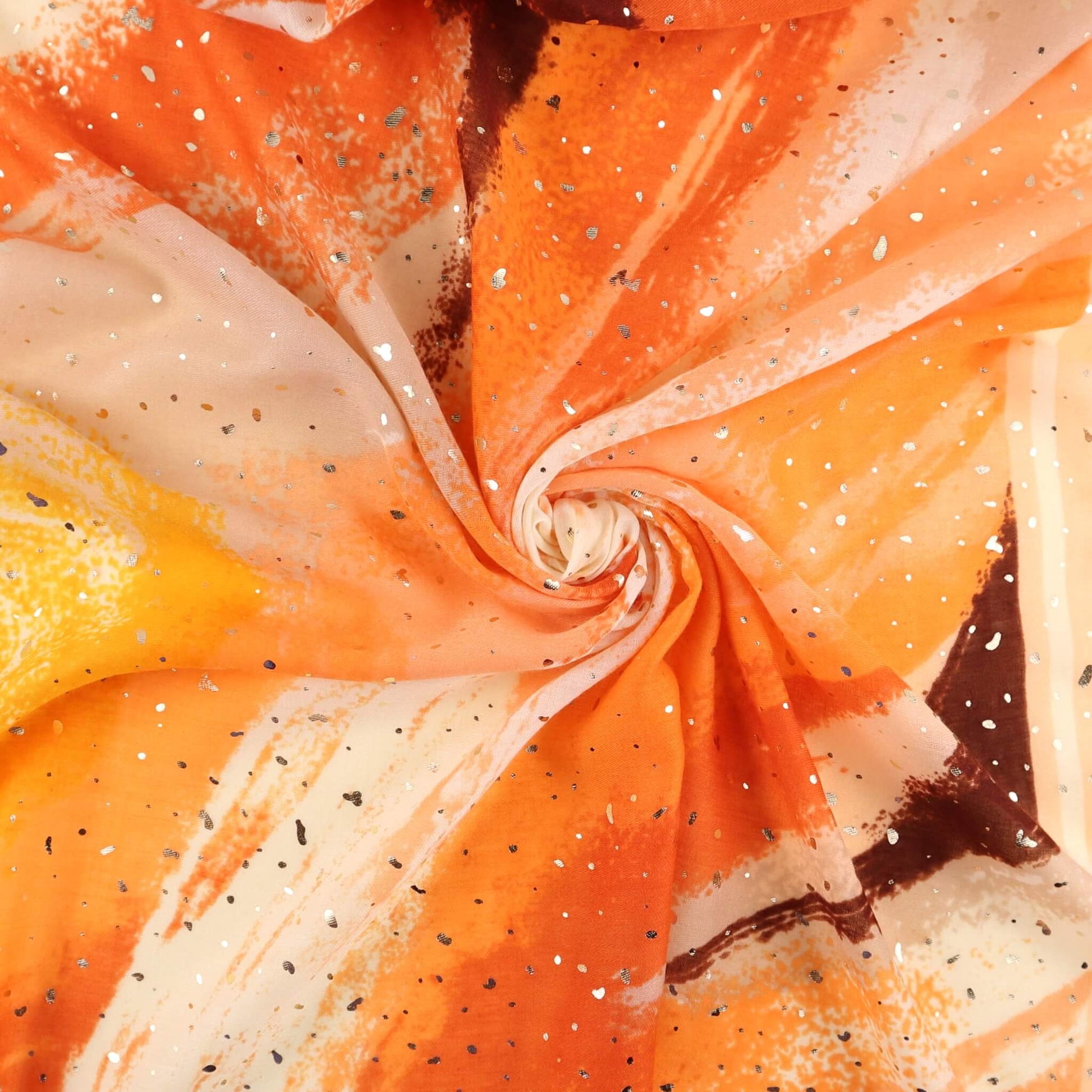 Watercolour Effect Soft Sparking Glitter Scarf - watercolour-effect-soft-lightweight-sparking-glitter-scarf-Scarf