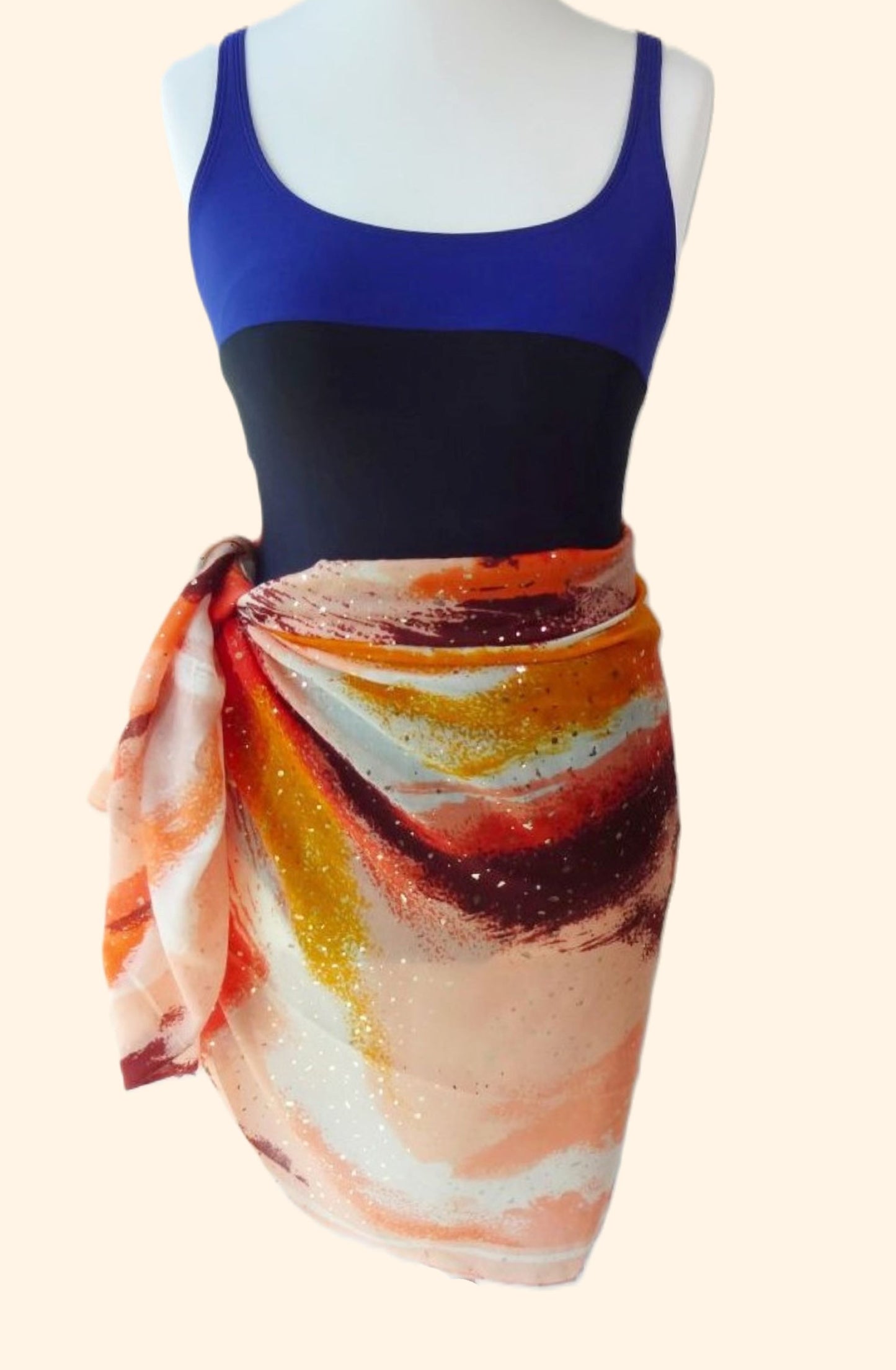 The Multi-Way Glitter Sarong - bright-colourful-super-soft-lightweight-sparking-glitter-sarong-beach-cover-up-holiday-dress-Sarong