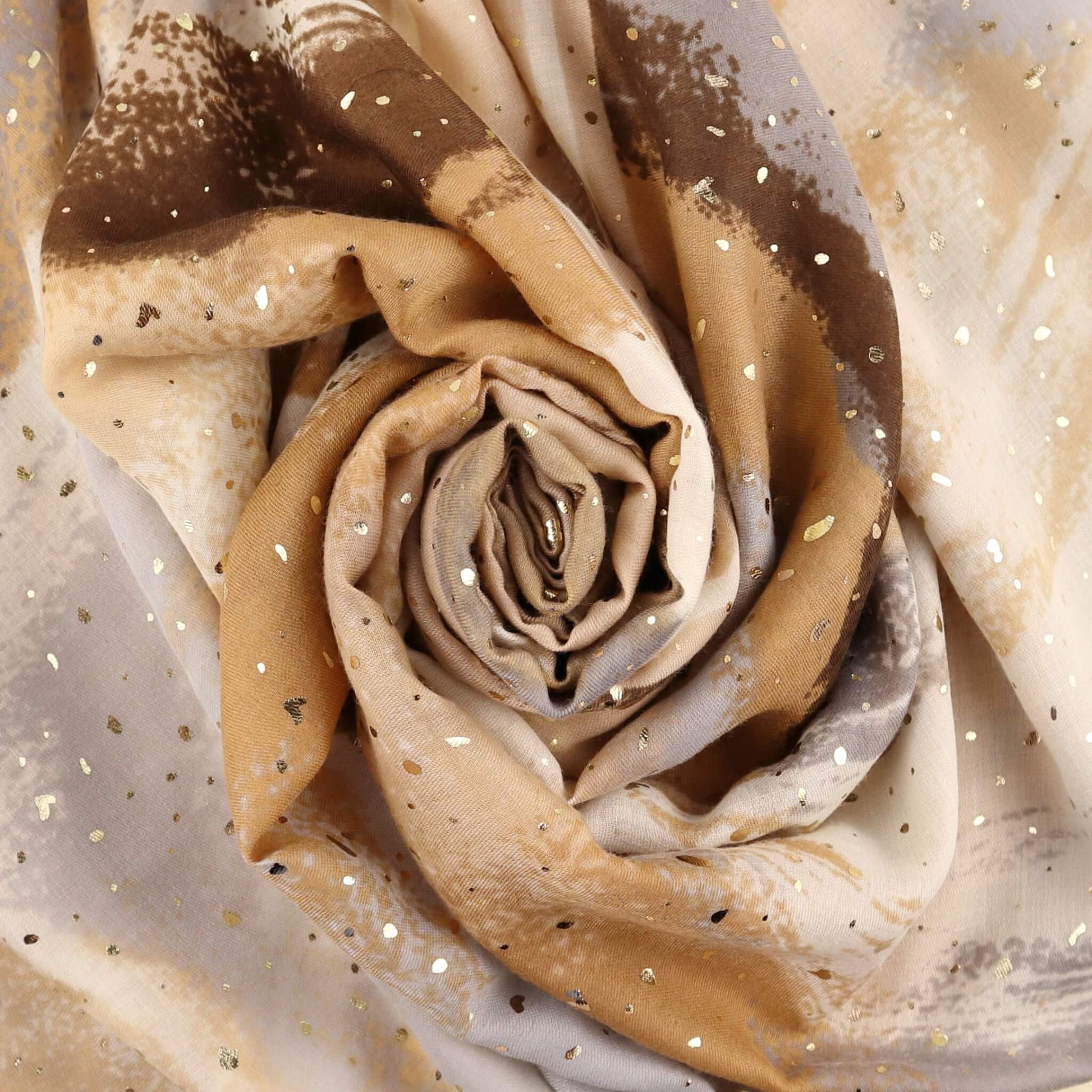 Watercolour Effect Soft Sparking Glitter Scarf - watercolour-effect-soft-lightweight-sparking-glitter-scarf-Scarf