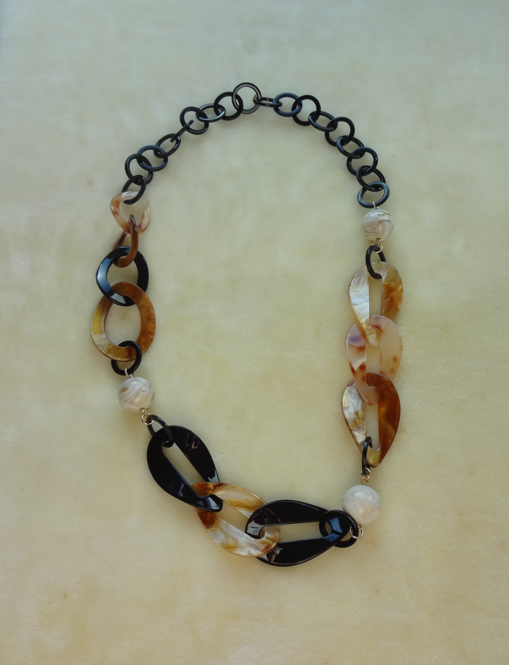 Funky Chunky Colourful Long Statement Necklace - funky-chunky-colourful-necklace-8-Necklaces