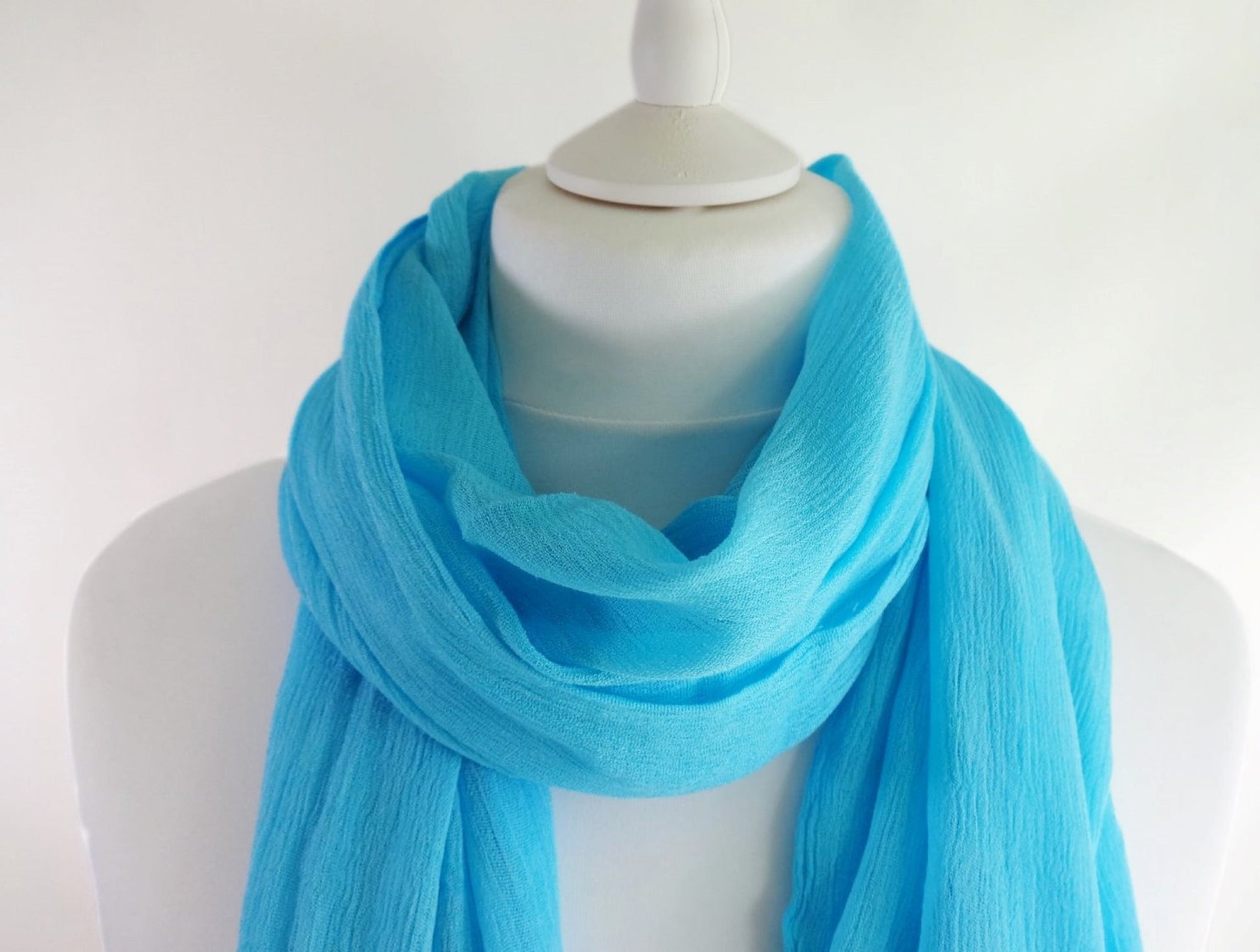 Plain Long Oversized Frayed Scarf|Wrap|Hijab - plain-long-oversized-lightweight-soft-frayed-scarf-wrap-shawl-hijab-Shawl