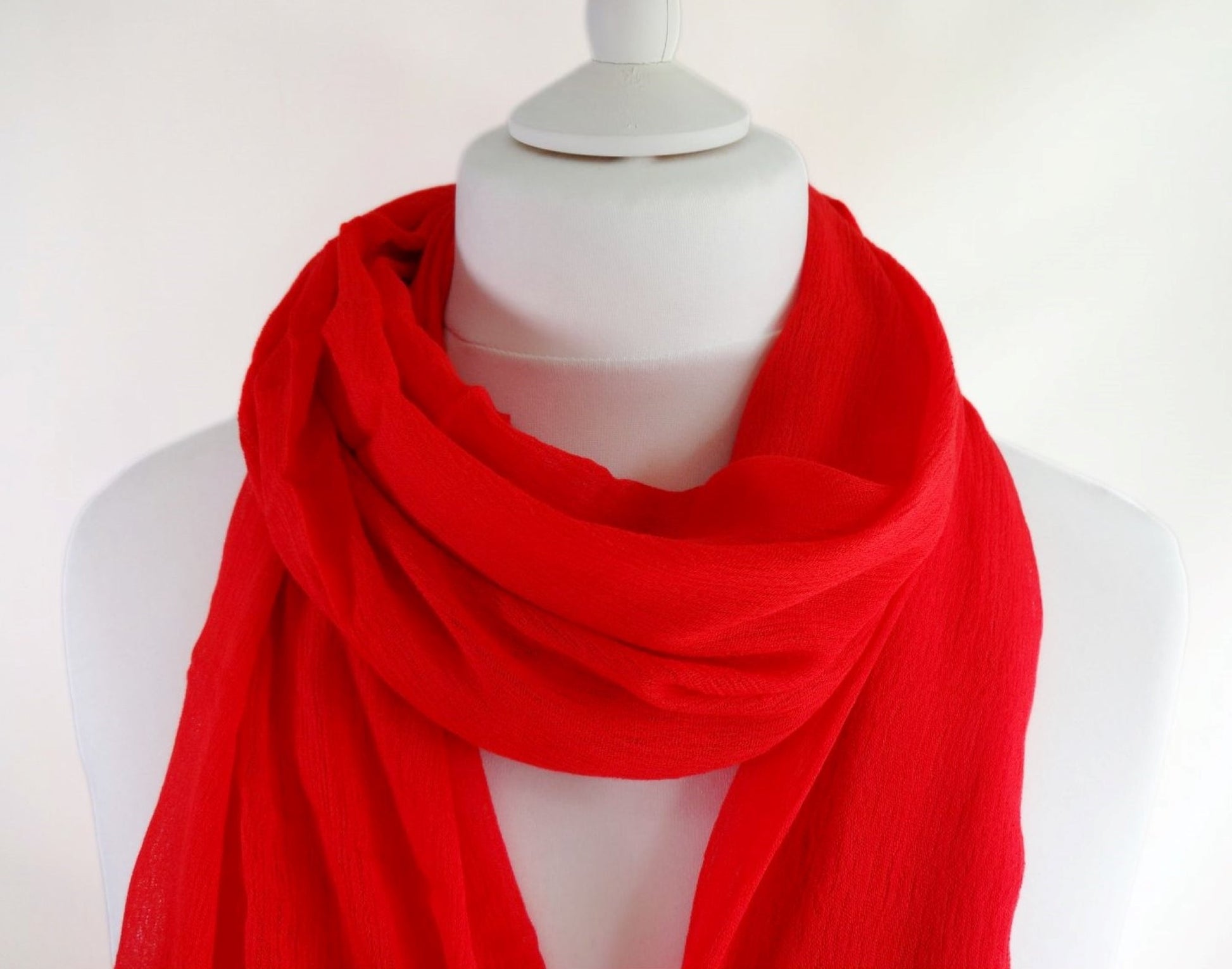 Plain Long Oversized Frayed Scarf|Wrap|Hijab - plain-long-oversized-lightweight-soft-frayed-scarf-wrap-shawl-hijab-Shawl