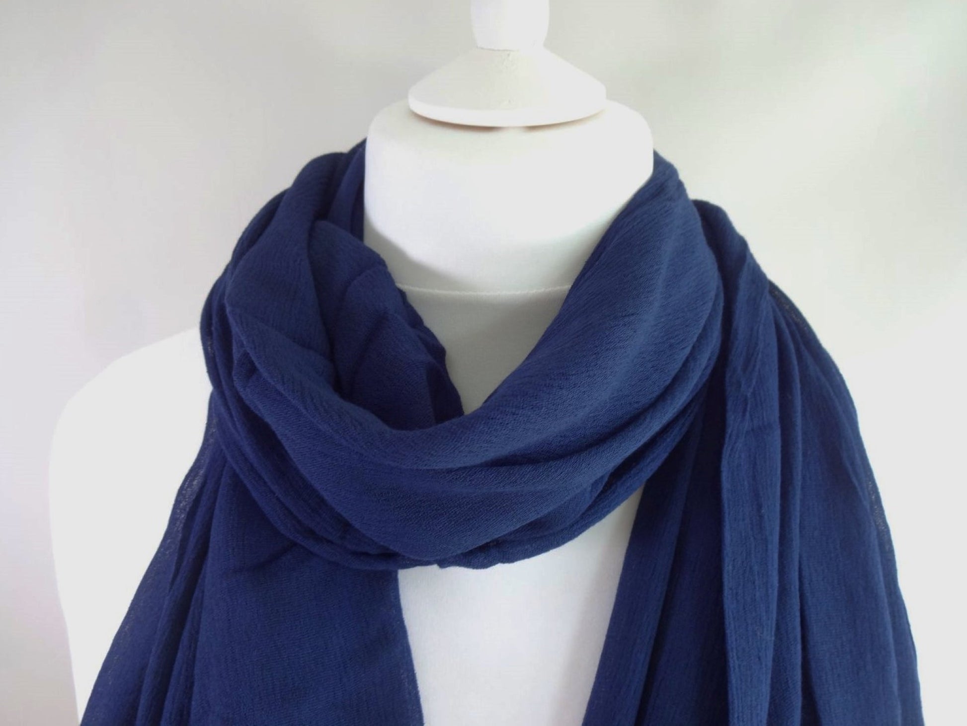 Plain Long Oversized Frayed Scarf|Wrap|Hijab - plain-long-oversized-lightweight-soft-frayed-scarf-wrap-shawl-hijab-Shawl