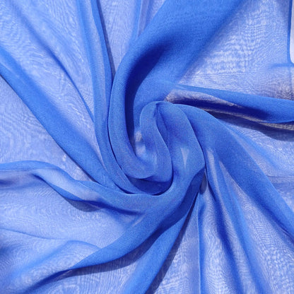 Ultra-Light Vibrant Chiffon Scarf – Sheer, Colourful & Easy to Wear