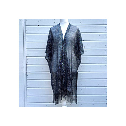 Sparkly Lace Kimono – Plus Size Friendly Cover-Up