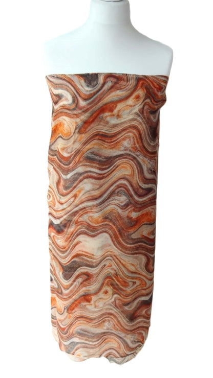 Vibrant Colourful Super Soft Lightweight Beach Cover-up - vibrant-colourful-super-soft-lightweight-sarong-beach-cover-up-holiday-dress-1-Cover-up