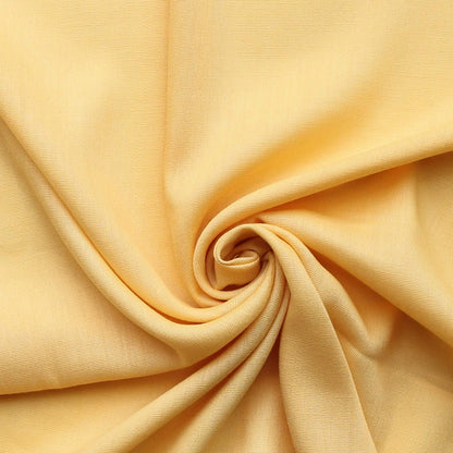 Vanilla-Yellow-Large-Lightweight-Plain-Tasselled-Pashmina-Scarf-Pattern