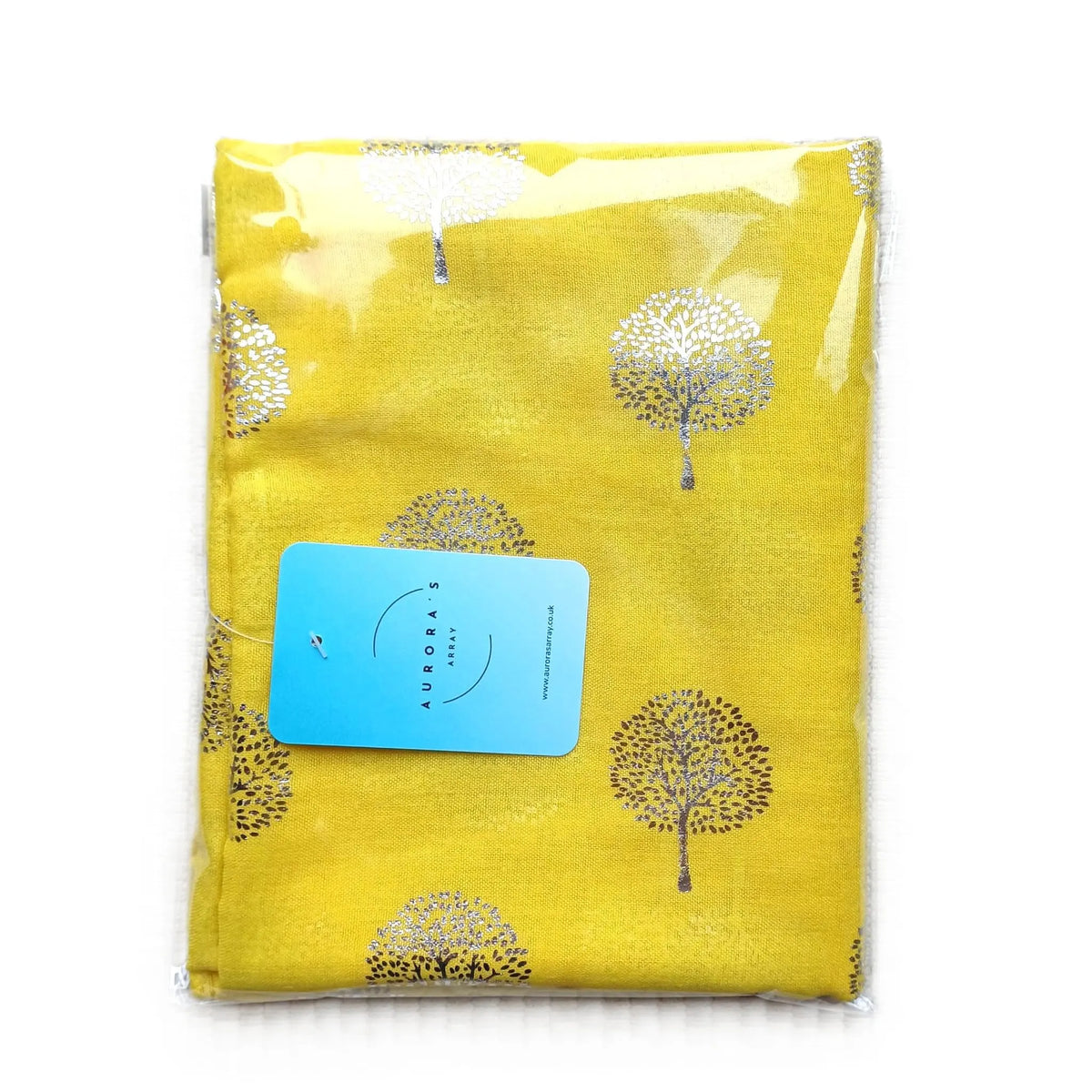 Silver Foil Tree of Life Scarf