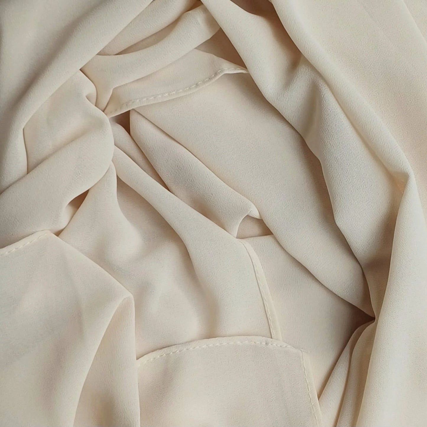 Chiffon Scarf | Lightweight Plain Georgette Wrap
