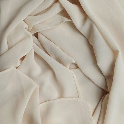 Chiffon Scarf | Lightweight Plain Georgette Wrap