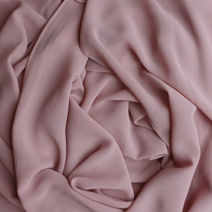 Chiffon Scarf | Lightweight Plain Georgette Wrap