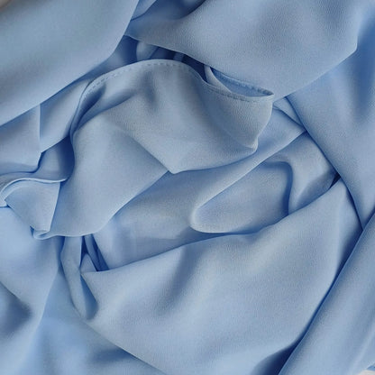 Chiffon Scarf | Lightweight Plain Georgette Wrap