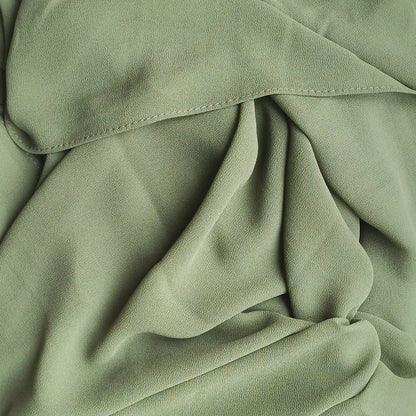 Chiffon Scarf | Lightweight Plain Georgette Wrap