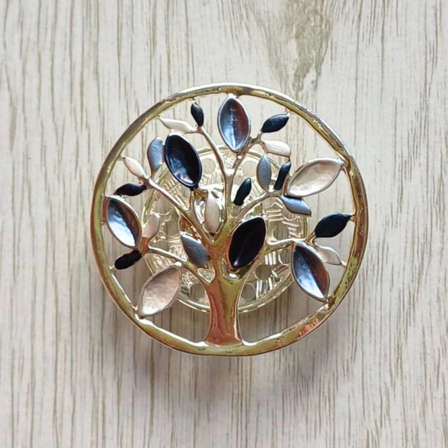 Tree of Life Magnetic Brooch