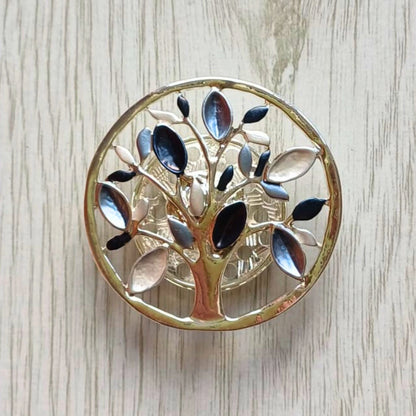 Tree of Life Magnetic Brooch