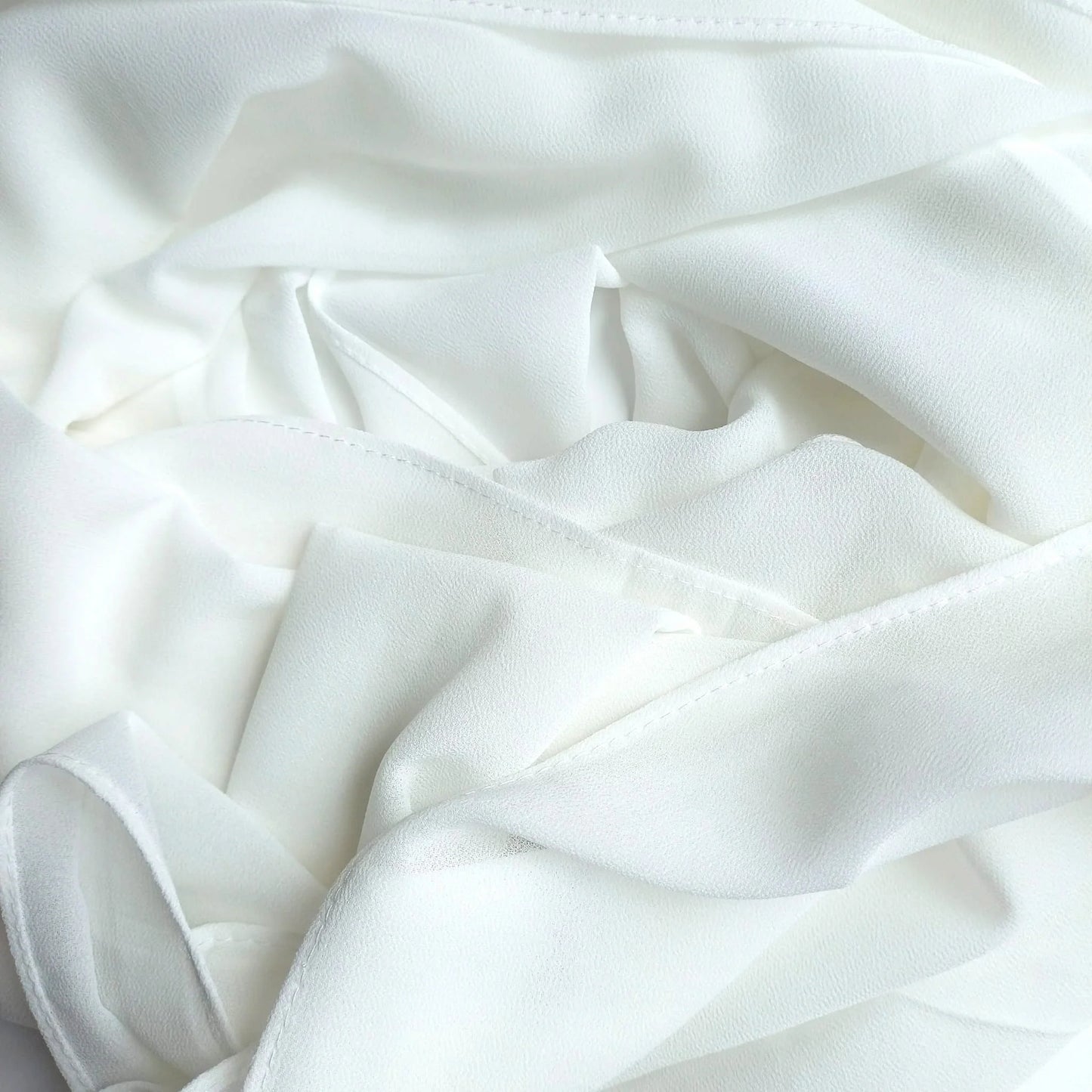 Chiffon Scarf | Lightweight Plain Georgette Wrap