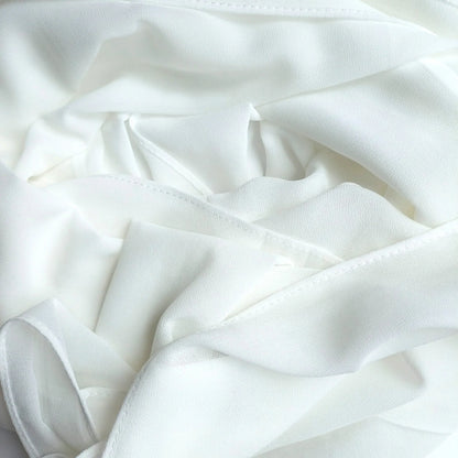 Chiffon Scarf | Lightweight Plain Georgette Wrap